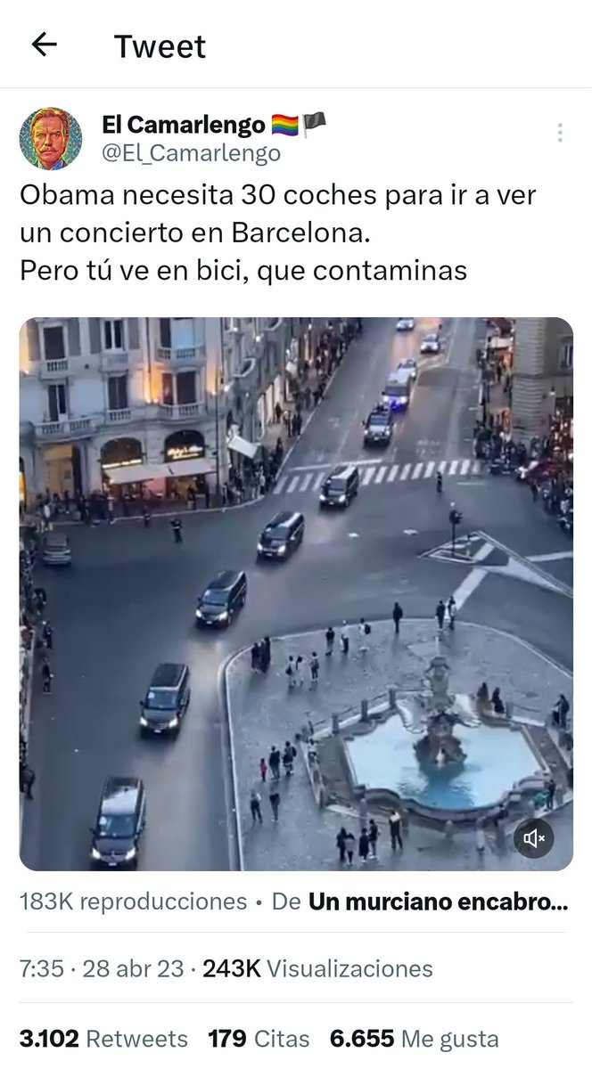DiegoRBCA's tweet photo. Un claro ejemplo de desinformación:

 El 1° lleva más de 3.000 retweets y cerca de 250.000 impresiones.

El 2°, que cuenta lo que realmente pasó, tuvo mucha menos repercusión. 

El primero intenta atacar a Barcelona, cuando realmente fue en Roma.

Esto pasa todos los días 👇 https://t.co/O412bxWMeE