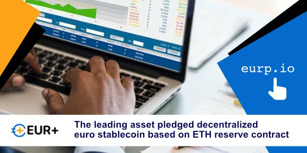 EURP_official's tweet photo. Enjoy worry-free investing with our Euro stablecoin – the ultimate tool for maintaining the value of your ETH assets! 

Mint here: https://t.co/viSa3kh6GI
Telegram: https://t.co/OTDO1actRd

#EURP #StableCoin #CryptoEUR #InvestmentConfidence https://t.co/XxMuIUSvLt