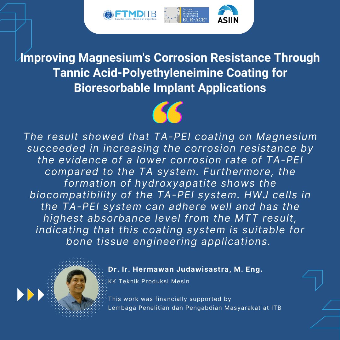 ftmd_itb's tweet image. Don&apos;t miss out on the latest research by FMAE ITB&apos;s faculty members. Exciting breakthroughs await!

#PostGradSchool
#DoctoralDegreeProgram
#MasterDegreeProgram
#FTMD
#ITB