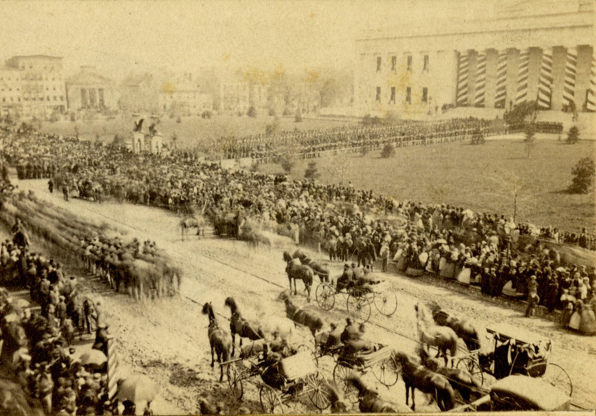 Ohio History Connection on Twitter "OTD in 1865, President Abraham