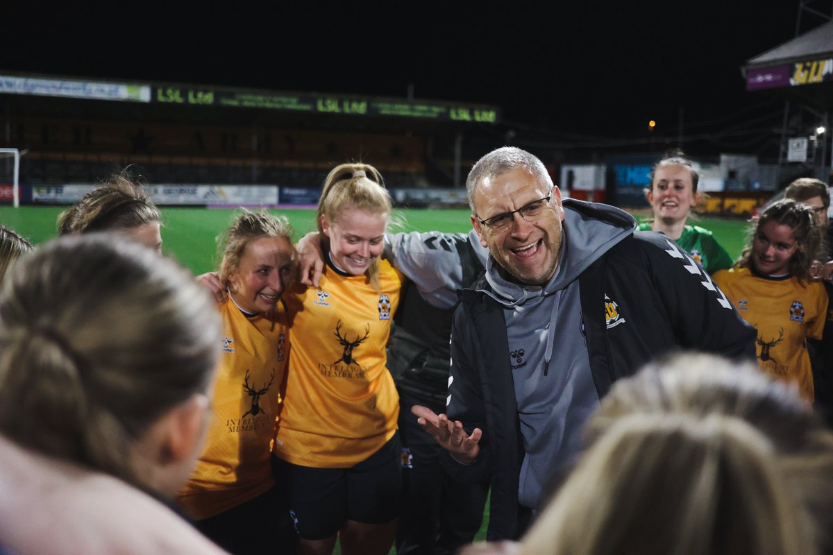CambridgeUtdWFC's tweet photo. Who's joining us at The Abbey tomorrow? The U's are looking to make it 3 from 3 and end the season in style 🤩

#CamUTD | @IntelligentMemb https://t.co/ru6HguNEeH