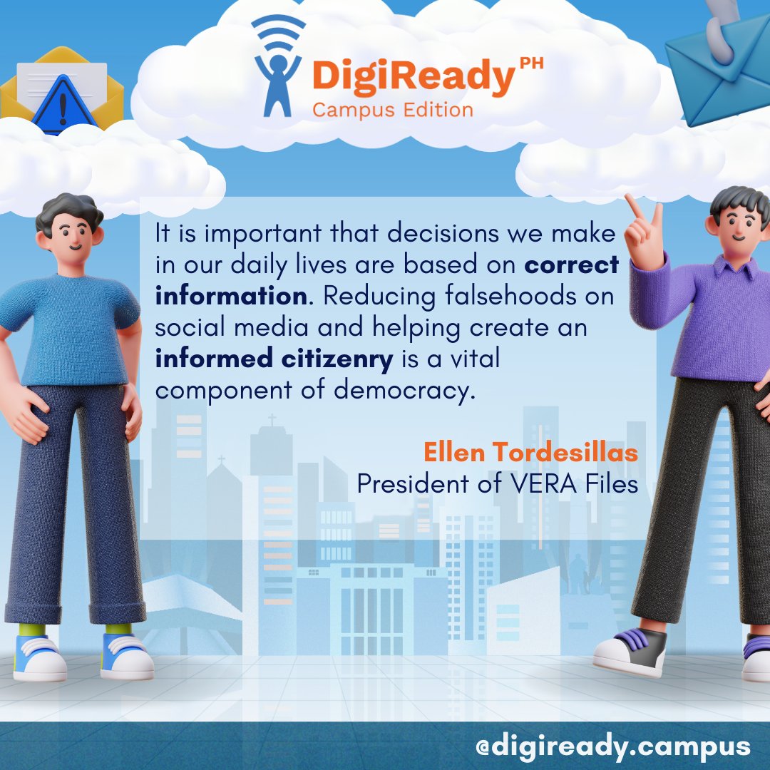 digireadycampus's tweet photo. ALWAYS GET YOUR FACTS STRAIGHT!🔍

[ENG] Check this out to know the difference between misinformation and disinformation. Always be vigilant with the information you share and consume online📱✨ https://t.co/cdV868iZQT