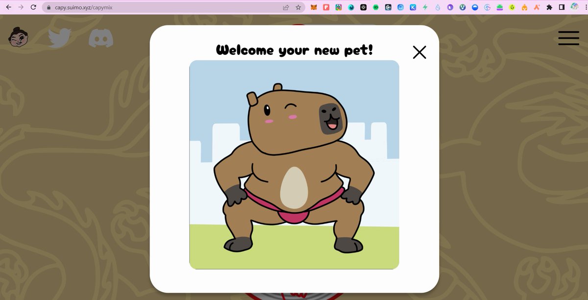 HottieBabeGem's tweet photo. Recently passed a new test mint on the legendary marketplace! Our NFTs went like hotcakes, thanks SUIMO! The testers got cookies as always🍪
You want cookies too? Join @SuiMo_NFT🌊
#SuiMo #SuiNFT #Testmint https://t.co/B0EZIyuYQC