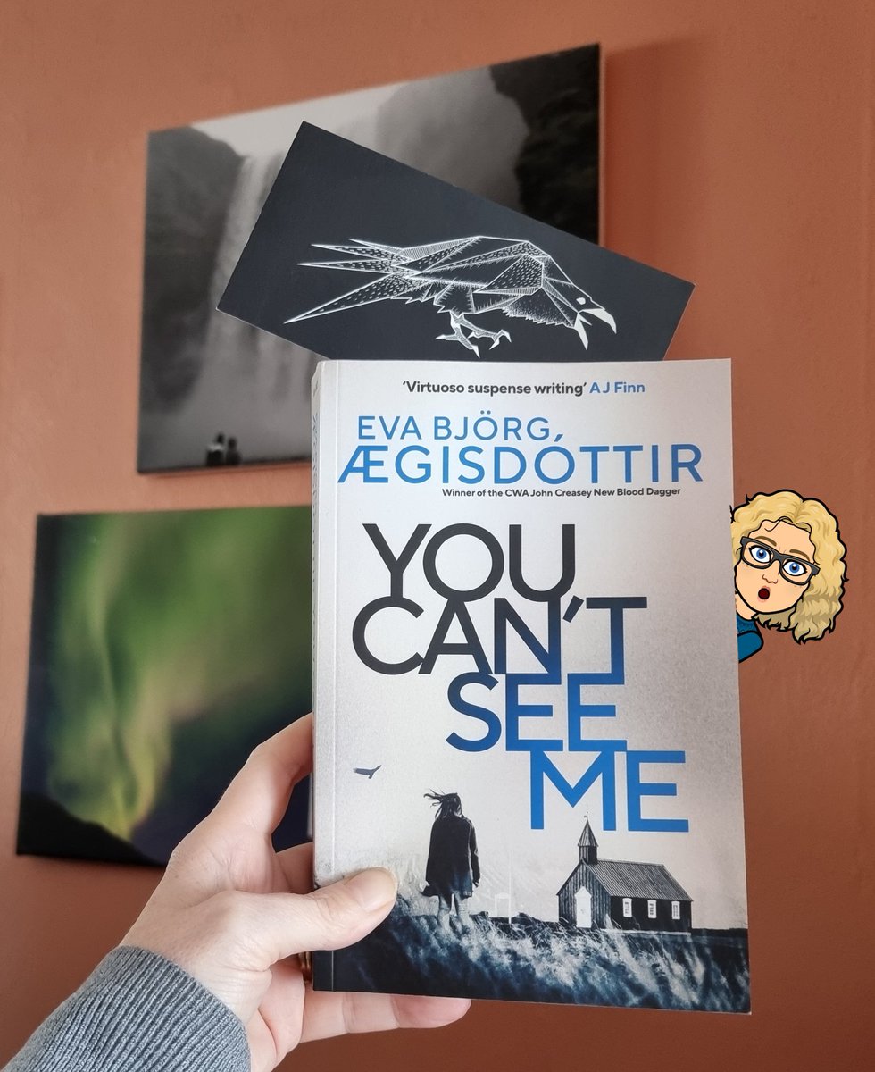 @bertsbooks #YouCantSeeMe, coming out in July, it's SO exciting! I love it when a book is set somewhere you've been so you can picture it all so perfectly, & when the tension is totally creeping you out - brilliant! I'm home alone reading it, but it's not dark so I'm OK! 🫣 #ForbiddenIceland