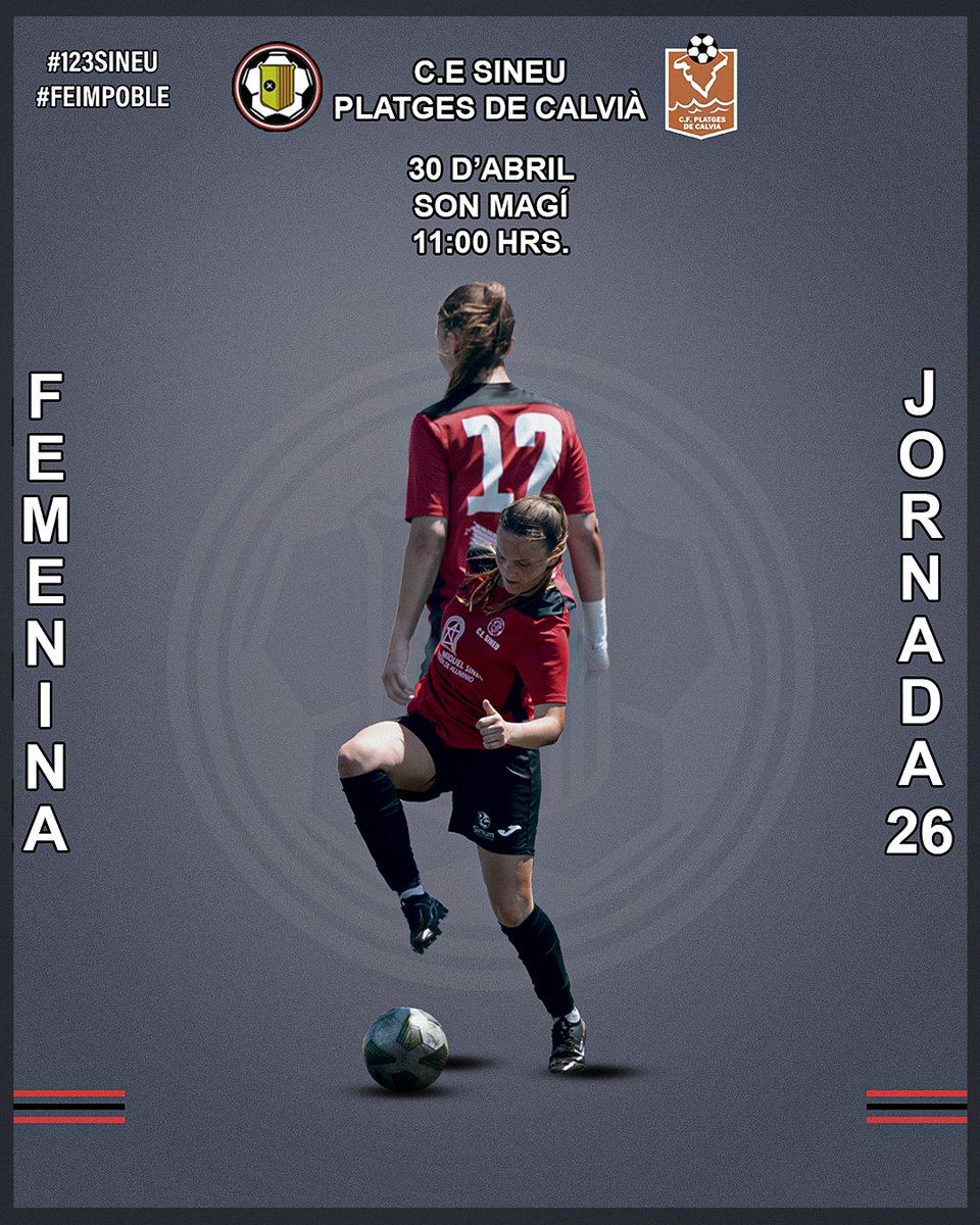 ce_sineu's tweet photo. Demà, abans de les paelles, estau citats a Son Magí! ❤️‍🔥🥘⚽️

#JoSocDelSineu https://t.co/MJ1yIZvDLA