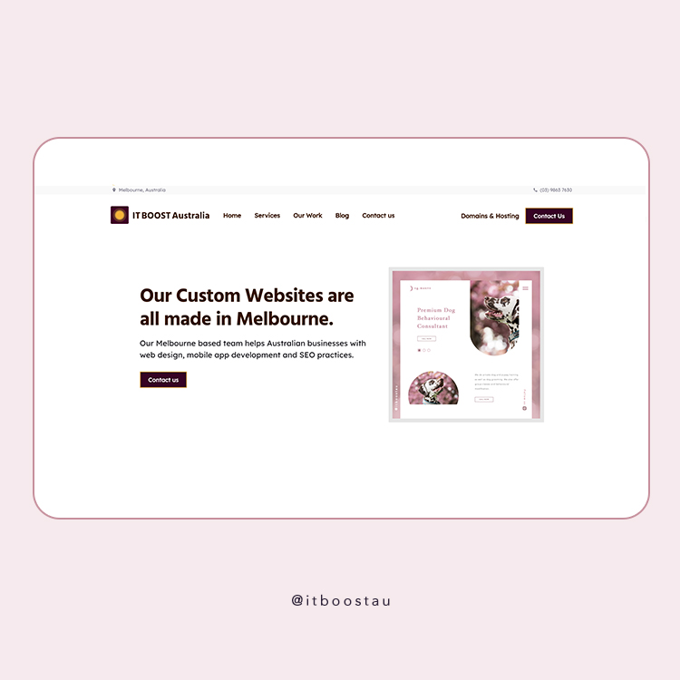 itboostau's tweet photo. So Fresh! How does this brand new UI of our website look like?

Check this out:
https://t.co/O8lPze6qBr

#design #userinterface #graphicdesign #online #seo #website #web #site #webdesign #designinspiration #digitaldesign #webdesigner #webdeveloper #ui #ux #uiux #dribbble #behance #application #interface #html #css #appdesign #uidesign #uxdesign #interaction