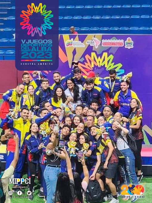 pedrobr96924768's tweet photo. #29Abr| 🇻🇪 📢 ¡ETIQUETA DEL DÍA! ▶️ 

#ALBAUniónDeportiva

¡Felicidades campeonas y campeones!
@NicolasMaduro @VTVcanal8 @Mippcivzla @VGRPC_ @Isa3095515419 @Ronal4825 @Josfer2977 @mivi44 @CamachoDunia @estr3mao1411 @dash_help1 @Jack03905400
@Danny99953332 @azubarbeba2 https://t.co/mpjUHwwyI9