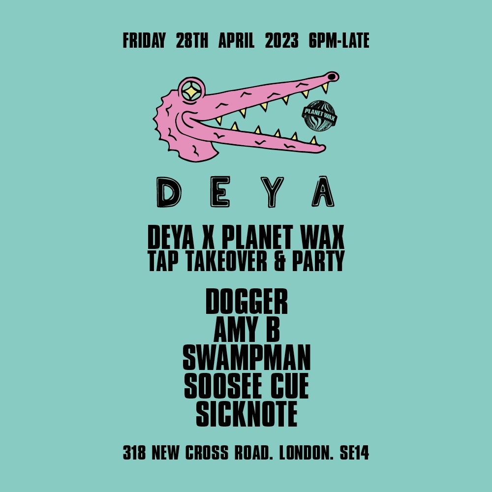 SooseeCue's tweet photo. Best night 
#deya #tap #takeover #planetwax #party #dogger #amyb #swampman #sicknote #sooseecue #liquid #dnb #liquiddrumnbass #drumnbass #dnbfamily #bass #drumnbassnight #craftbeer #beer #beats #newcross #london #friday #april https://t.co/4izqxUCmyD