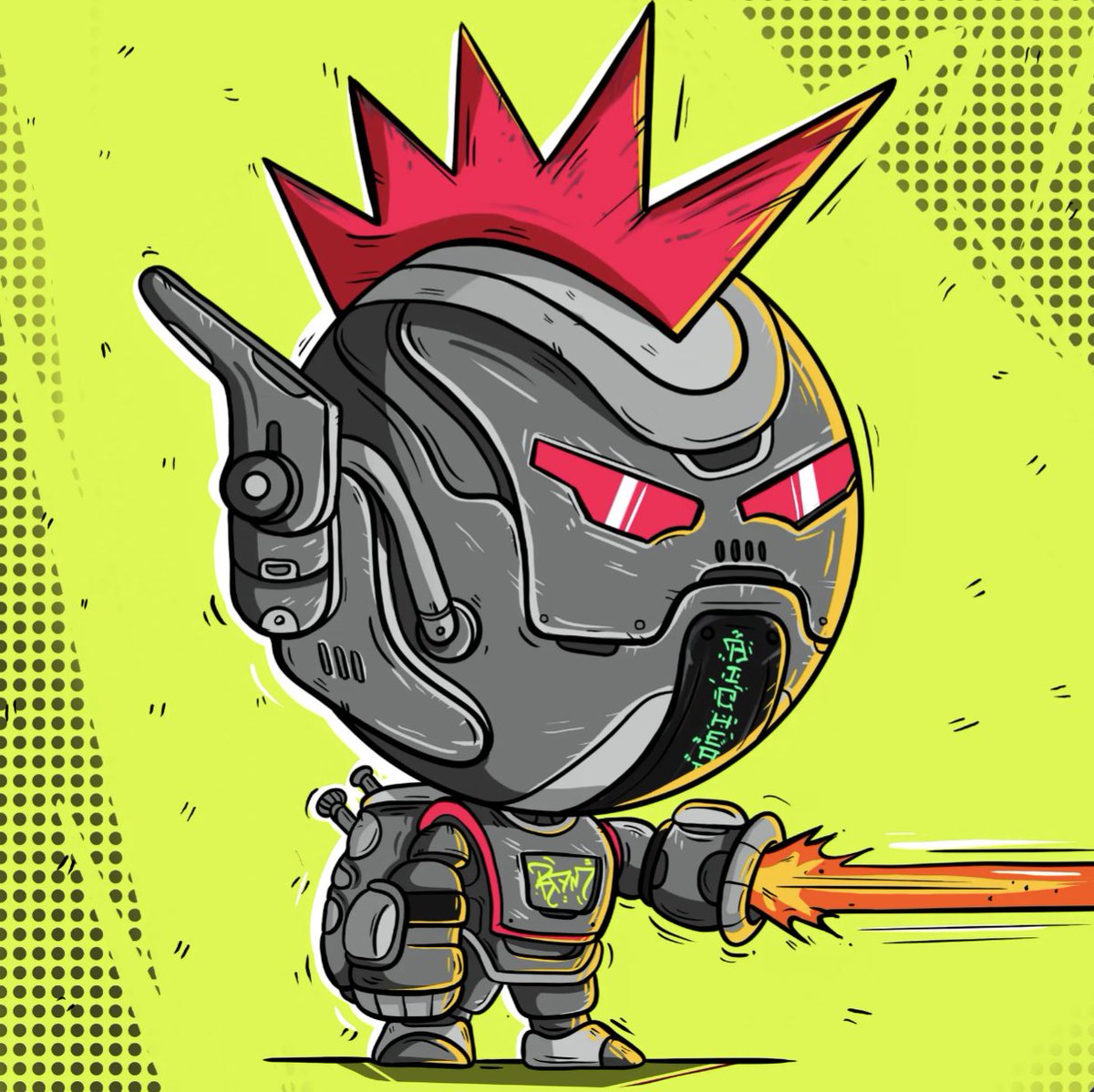 JpLerossignol's tweet photo. Those 2 are from @bigheadsdev
One #NFT is for the Laws...
One #punkbot is for...😏 https://t.co/TcVlJ9UXNu