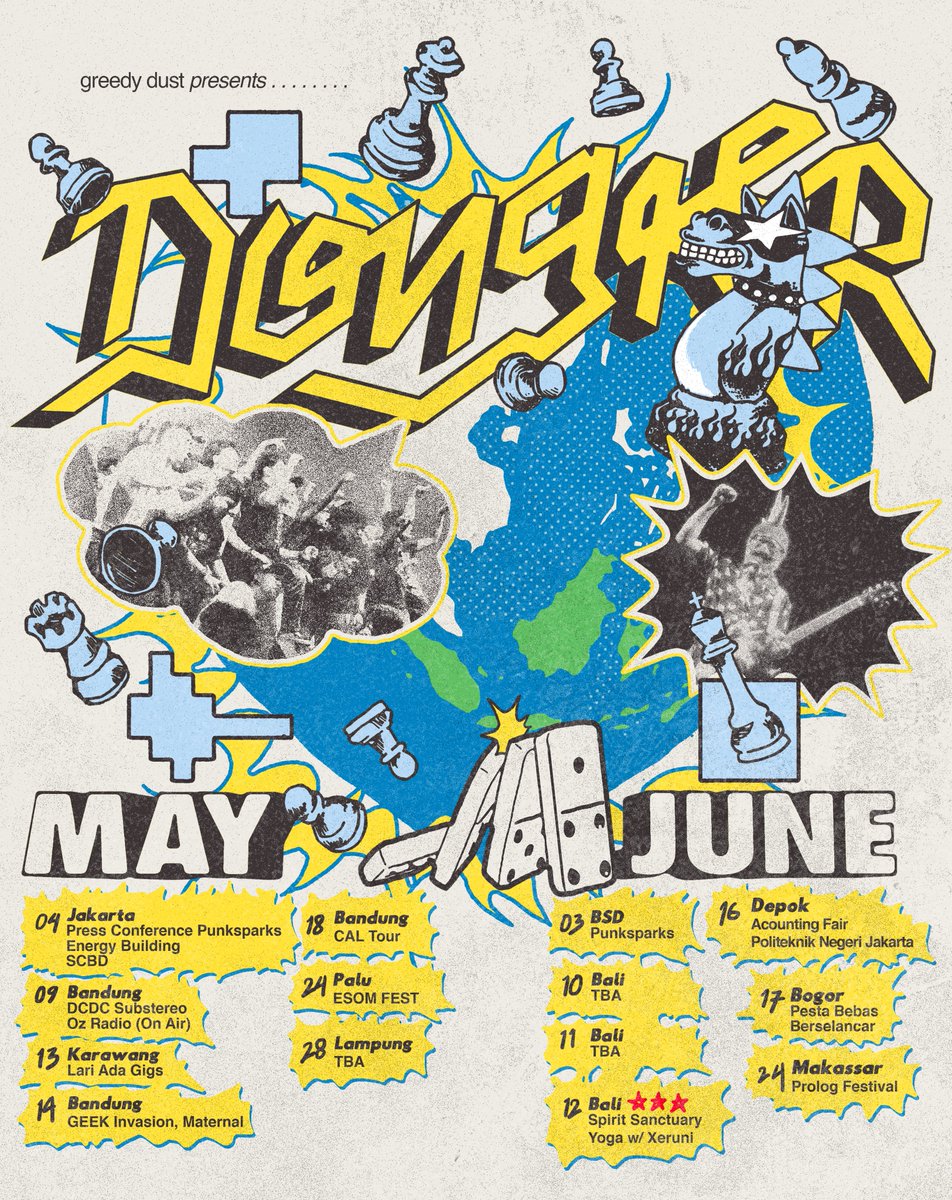 greedydust's tweet photo. Dongker show update poster by Conbini Style. May - June 2023. https://t.co/DvuoEUK872