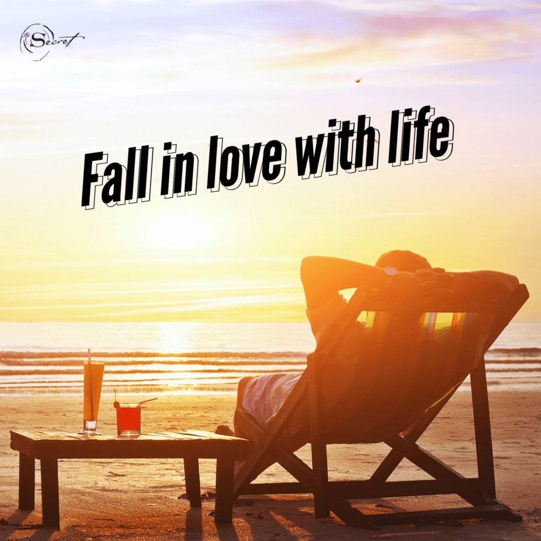 Fall in love with life
When you fall in love with life, you have no resistance, and whatever you love appears in your life almost instantaneously.

thesecret.tv
