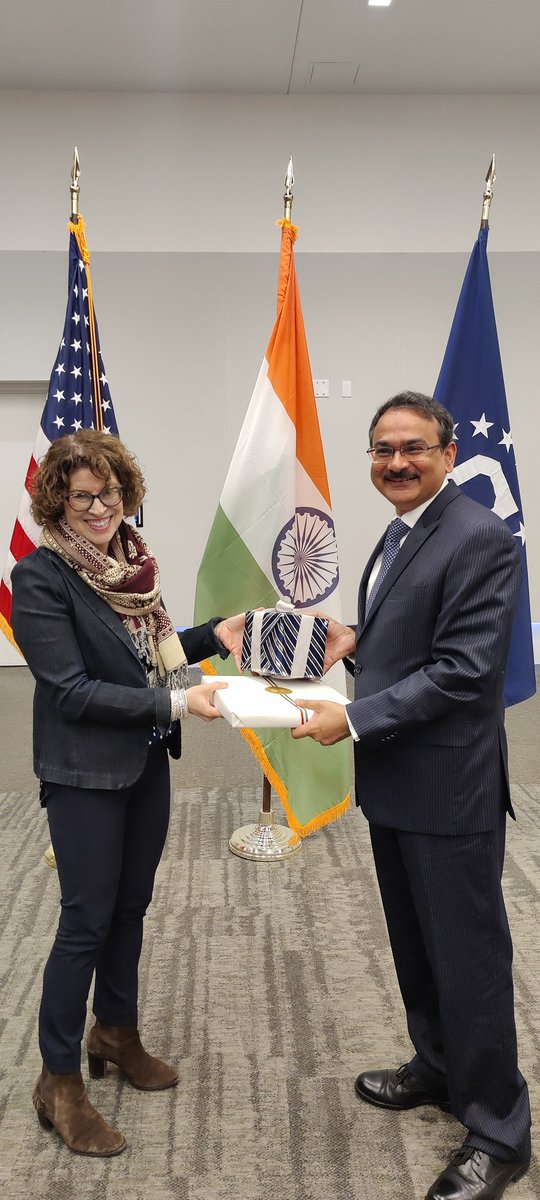 The 10th India-US Consular Dialogue was held in Washington DC on 27 Apr 2023. Both sides discussed consular issues, visa matters, inter-country adoption, extradition, etc.India-US CDs have been pivotal in strengthening people2people linkages btw India & US over the yrs.@MEAIndia