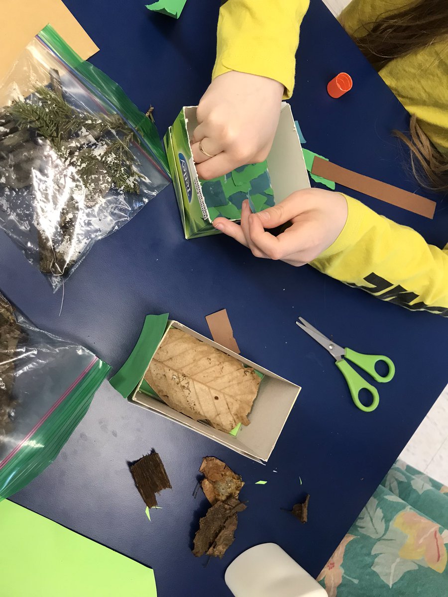 SusanGalbraith4's tweet photo. The grade 4s @SMA_School wowed me with ideas for their animal sculpture mini habitats. @ASD_West #CreateConnectCommunicate https://t.co/k9PS4XdETK