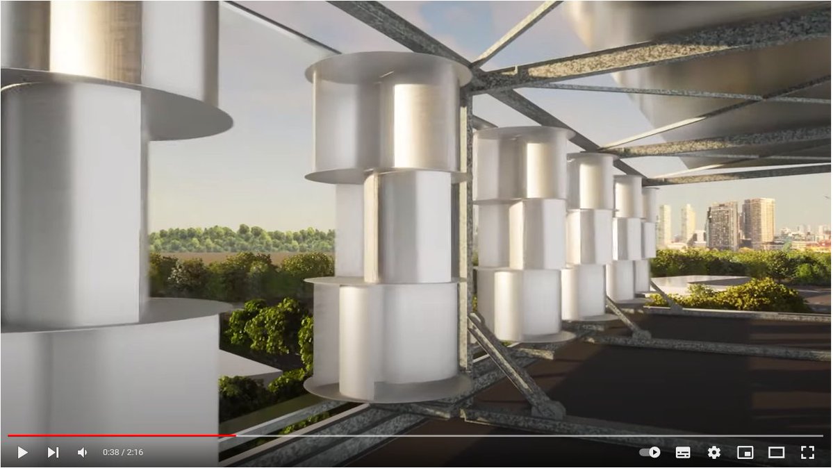 1ère mondiale d'origine 🇫🇷, <a href="/Uneole/">ROOFUP</a> est la 1ère plateforme de production énergétique urbaine mixte qui combine éoliennes plates et panneaux photovoltaïques et qui se positionne en haut d'un bâtiment à toit plat.
youtube.com/watch?time_con…
<a href="/loutro1990/">Martine Le Jossec 🎈 #Communication #FeelGood 🙏🏼</a> @GabrielleDufou5 <a href="/MatthieuBrun3/">Matthieu Brun</a>