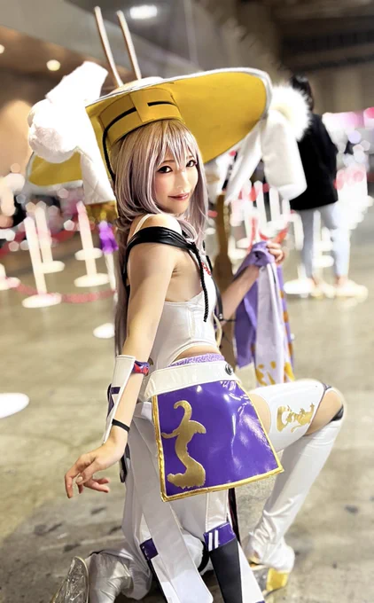 ニコニコ超会議のNIKKEブースにて。紅蓮なイトウさん( )を撮影させて頂きました!推しのレイヤーさんが目の前にいて、かつとんでもなく可愛い&お綺麗だったのでド緊張しました最高のGWになりました#NIKKE#NIKKEcosplay (投稿はご本人の許可を頂いております) 