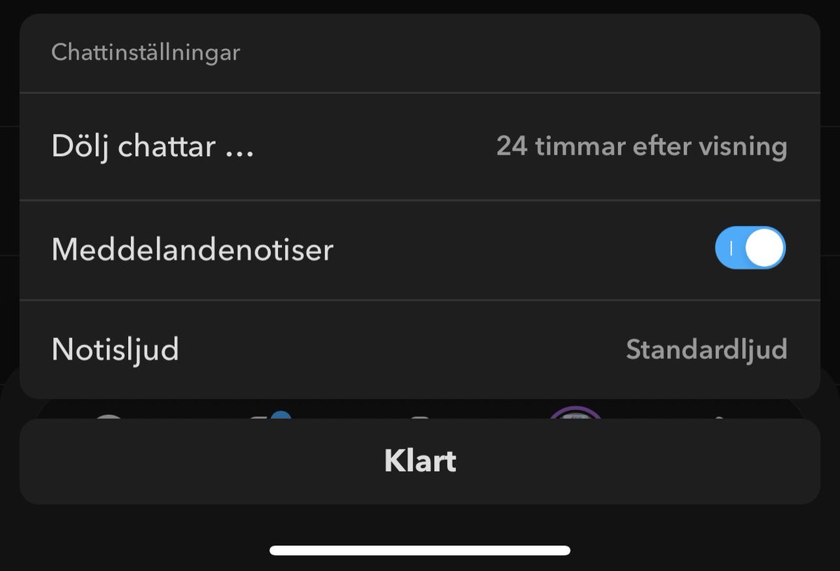 FrejHellsten's tweet photo. Största anledningen till att betala för Snapchat+ i nuläget:

Att kunna ta bort eller dölja ”My AI” så den inte är högst upp i listan konstant… https://t.co/HJTwW0DdFX