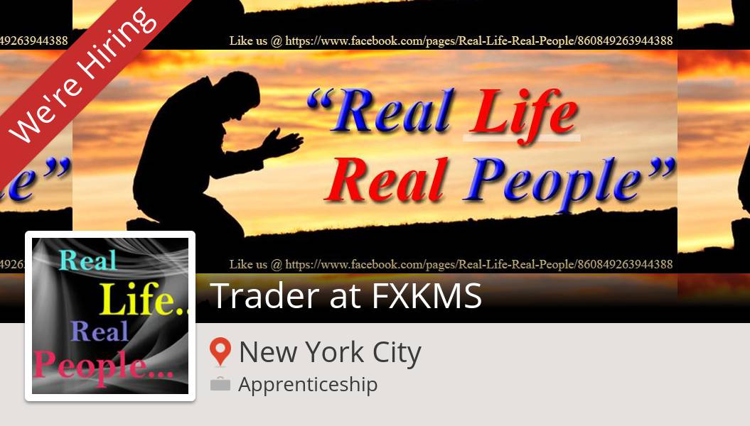 JaneHolfter's tweet photo. #RealLifeRealPeople is looking for a #Trader at #FXKMS in #NewYorkCity, apply now! #job https://t.co/yozNIo3VAO https://t.co/Eqxv8lD2Kx