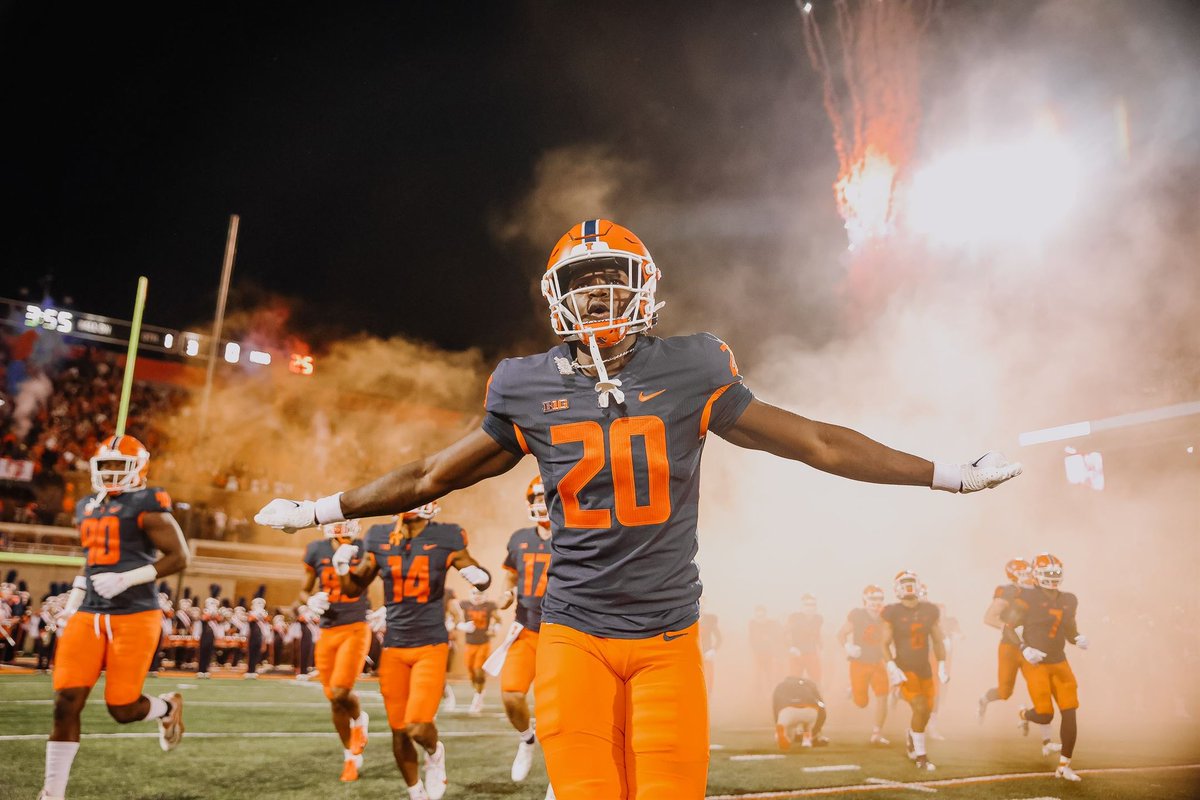 After praying about this I've come to the decison to enter my name into the Transfer Portal with 4 years of eligibility left… I would like to thank my family and coaches for sticking with me threw this decision. Also will like to Thank the University of Illinois.
Journey Awaits.