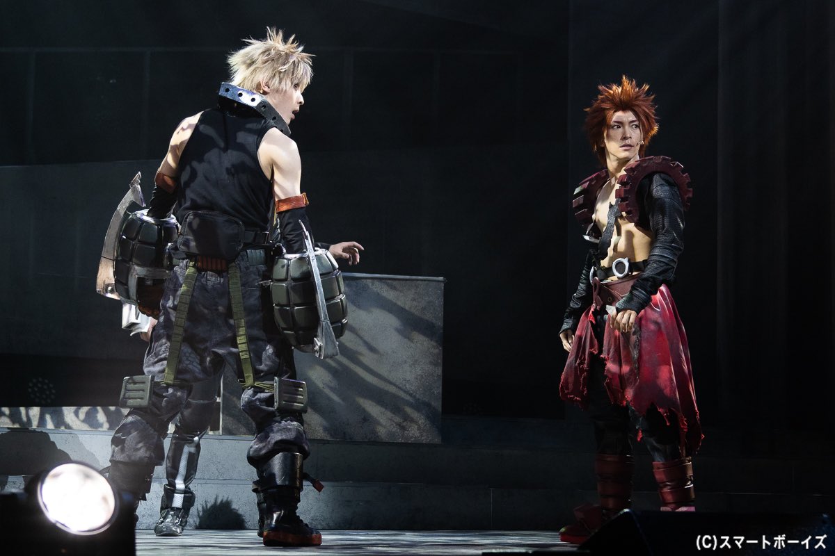it’s stage play time once again and THEY GAVE KIRISHIMA’S SLEEVES