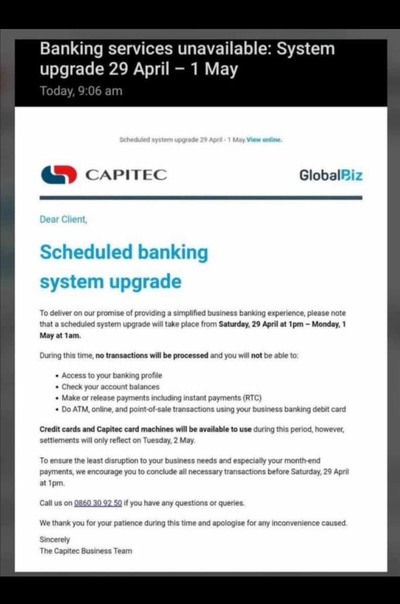 #CapitecBank users ni right??