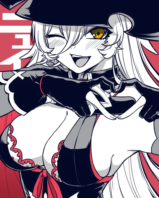 #ソシ絵ール  今日も今日とておにゅいはかわいい