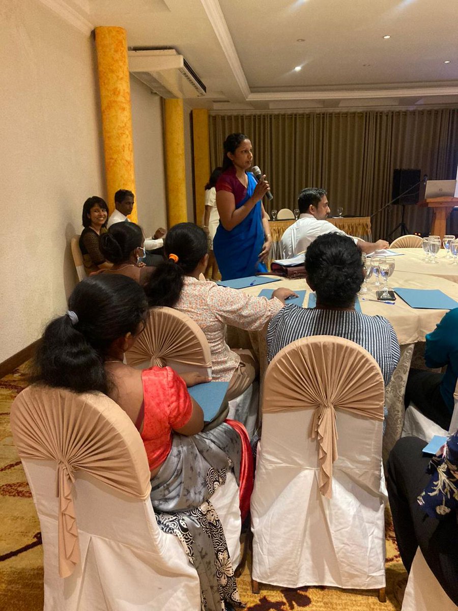 slcpsych's tweet photo. On April 27th, frontline workers from Gampaha district were given a Cascade training on psychosocial issues and resilience building as part of the EpiC Project; a collaboration between the SLpsych, the Ministry of Health, and USAID, with FHI. https://t.co/0i1ZA5uU6S