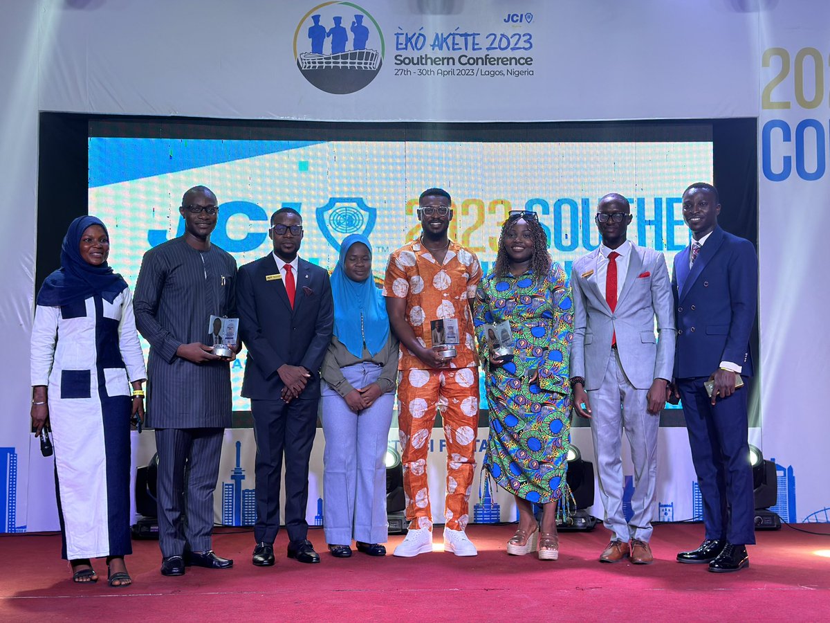 adekunleolopade's tweet photo. I was a guest speaker at the JCI Nigeria Eko Akete 2023 Conference. The topic was - “Talent Is Not Enough” and I had a delightful time sharing my story and journey with the wonderful people at the event. https://t.co/M4JFdSpoUS
