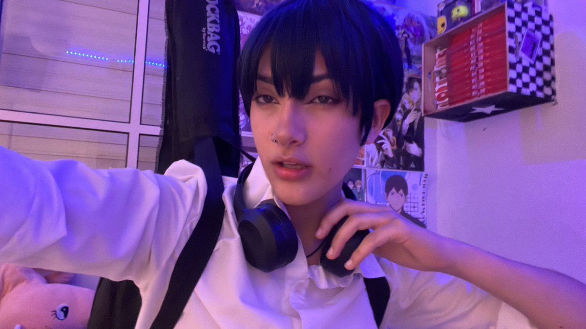 thkma_'s tweet photo. Cosplayed #Uenoyama from #Given two days ago!! Cant believe it ended omg :( . #givenanime #givencosplay #ギヴン https://t.co/XlSsk2JRQz