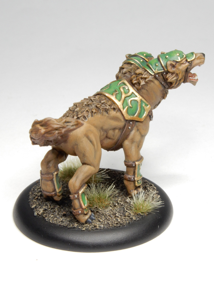 yonamo_n's tweet image. プライヴァティアープレスのアーガスを塗りました。謎プラ版です。 
#春のペイントまつり2023 
#privateerpress #hordes #ミニチュアペイント