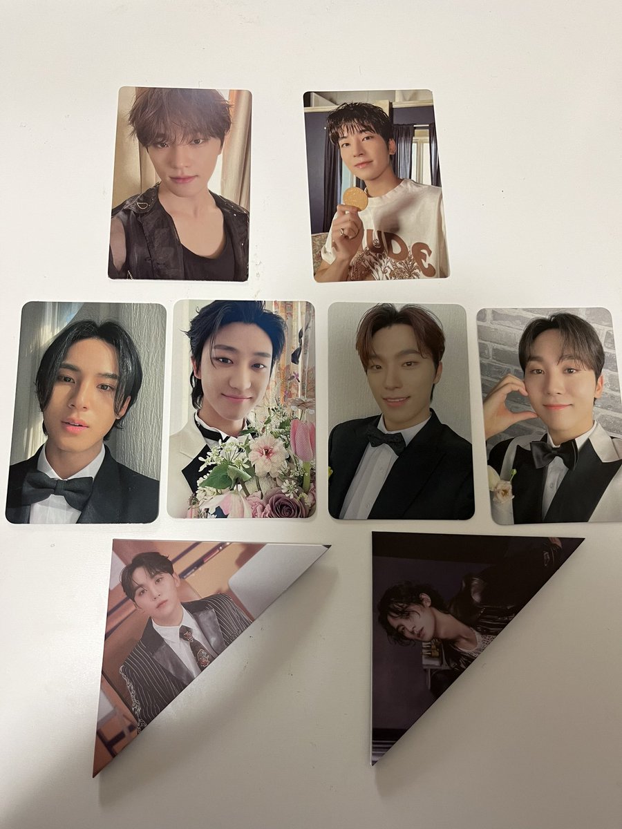 yuu_0394's tweet photo. SEVENTEEN fml 交換

譲▷▶︎エントリーカード×4
ディノ，ウォヌ，ミンギュ，
THE8，スングァン(写真のもの)

求▷▶︎ホシ  トレカ＆ブックマーク

エントリーカードは1:1で交換求めております🕊
お気軽にリプ下さい🙌
 #SEVENTEENトレカ交換 
 #SEVENTEEN_FML 
  #SEVENTEEN https://t.co/zDJAlM1c4s