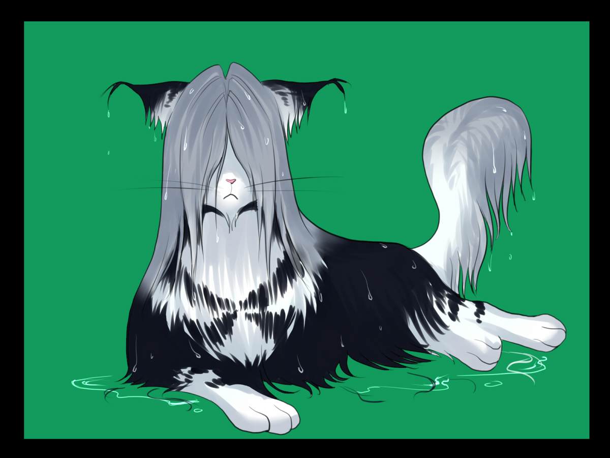 「#Sephiroth My friend wanted to see a wet」|eilinnaのイラスト