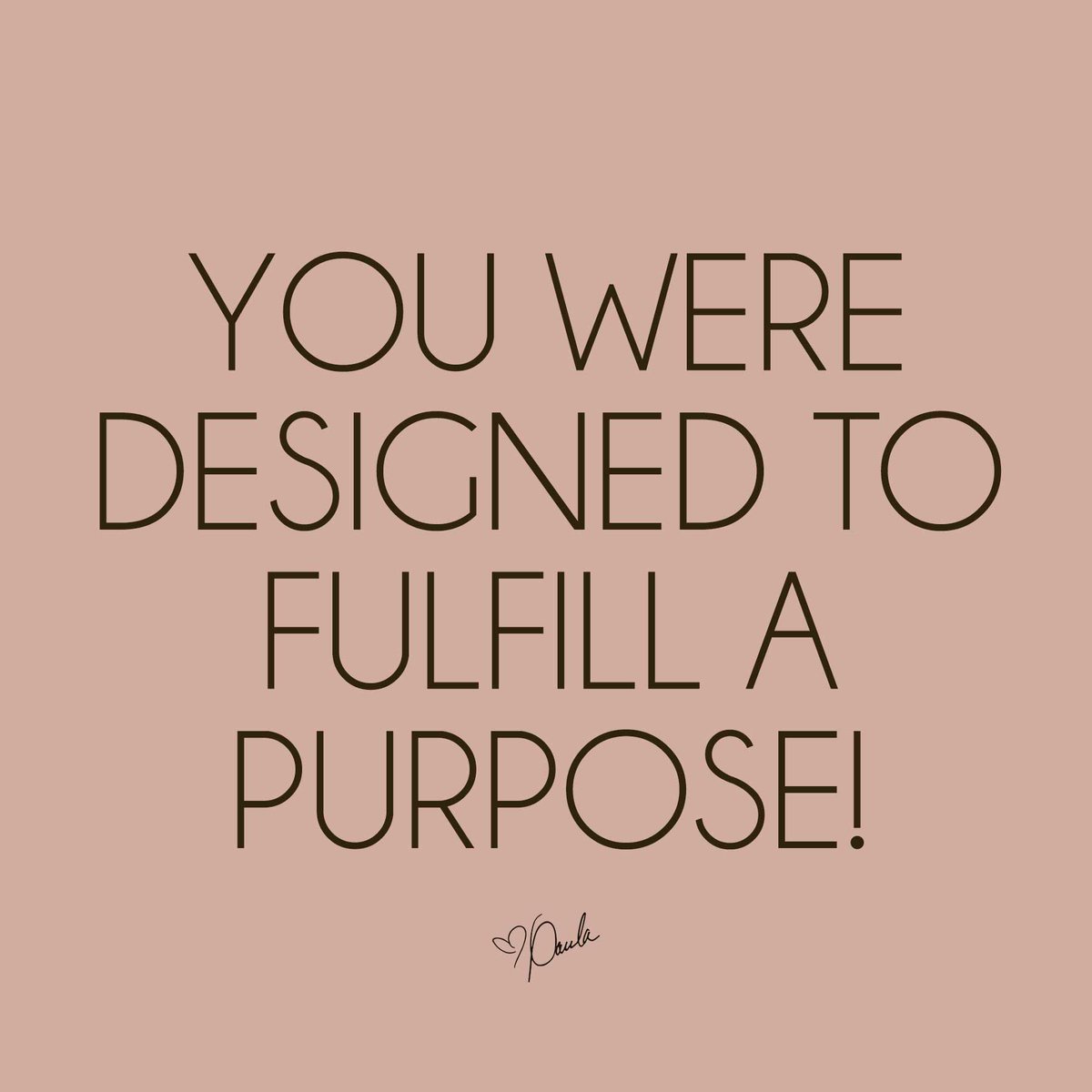 Your life is not a divine experiment, you were designed to fulfill a purpose that your generation needs!