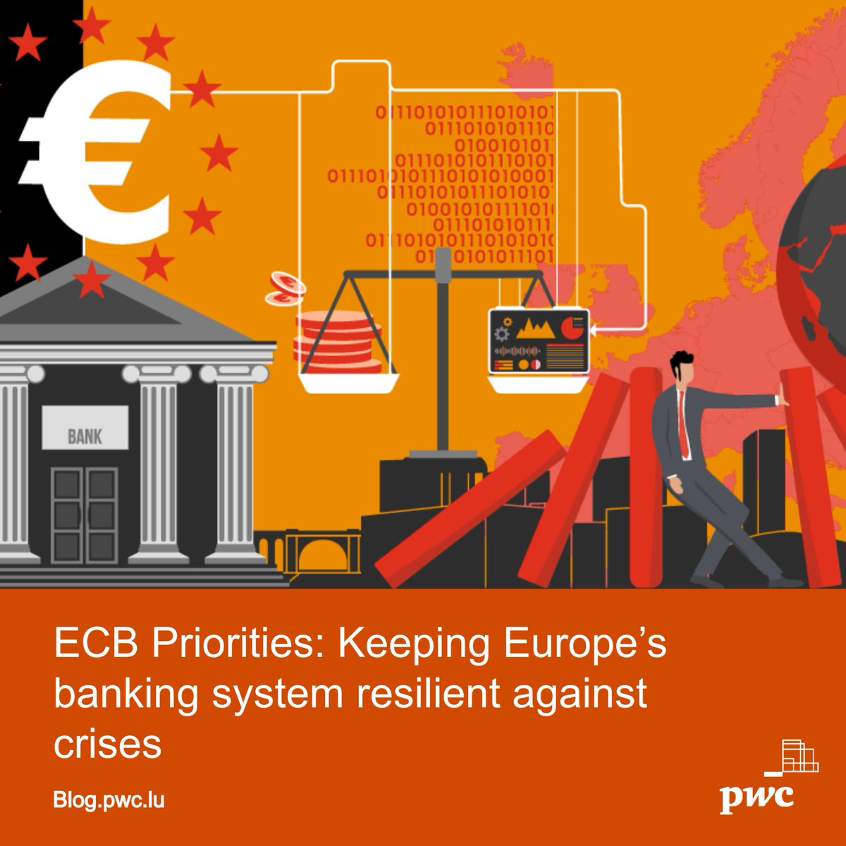 PwC_Luxembourg's tweet image. 🤔 Discover what the 2023-2025 European Central Bank (ECB) priorities are, learn about the Single Supervisory Mechanism, and much more in this #PwCBlog  👉 pwc.to/40rrnpg