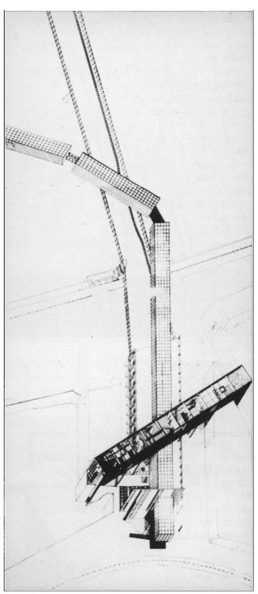 architext14's tweet photo. Zaha 1977 diploma project. Museum of the 18th century. https://t.co/3V1JV7EzXW