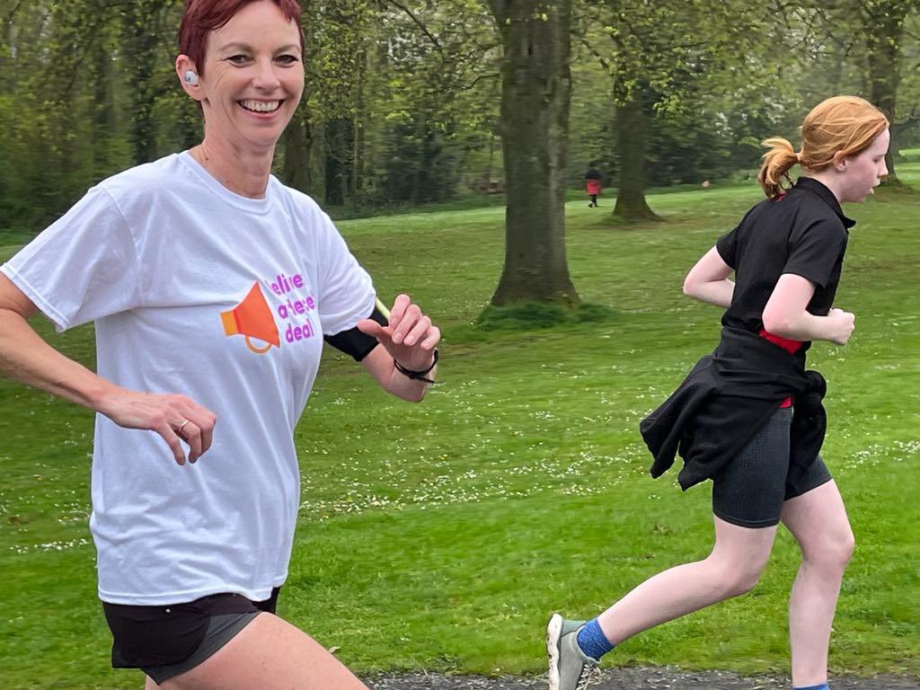 RcmNi's tweet photo. So so proud of all the #midwives and #maternitysupportworkers who walked or ran 5k @StormontParkrun with friends and family this morning! The cupcakes went down well🧁#IDM2023 Thank you for the support @ClaireHanna https://t.co/8rYt2yNVjf