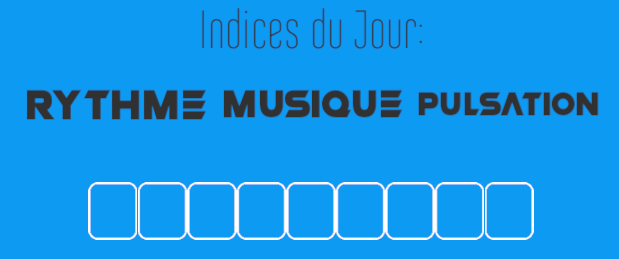 CLUES_lhd's tweet photo. 🔵Avez-vous trouvé le #motdujour ?🗓️

Ces 3 indices tournent autour de quoi à votre avis ? 👀
Place à vos propositions ! 👇
 
  #jeuindependant #jeumobile #motdepasse #wordle https://t.co/84kXlAltuc