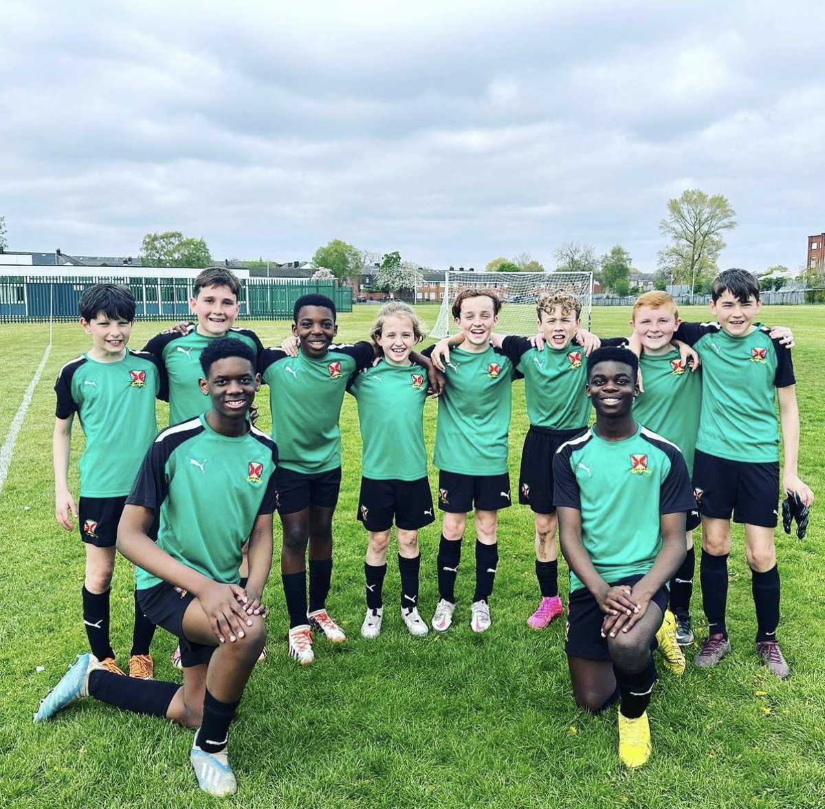 StPatsRC's tweet photo. Congratulations to our Year 7 football team who won 8-0 in their semi final last night! The final will kick off at 4.45pm next Friday at Irlam FC. Well done boys! 👏🏻⚽️ https://t.co/mQ0Bf7mzcv