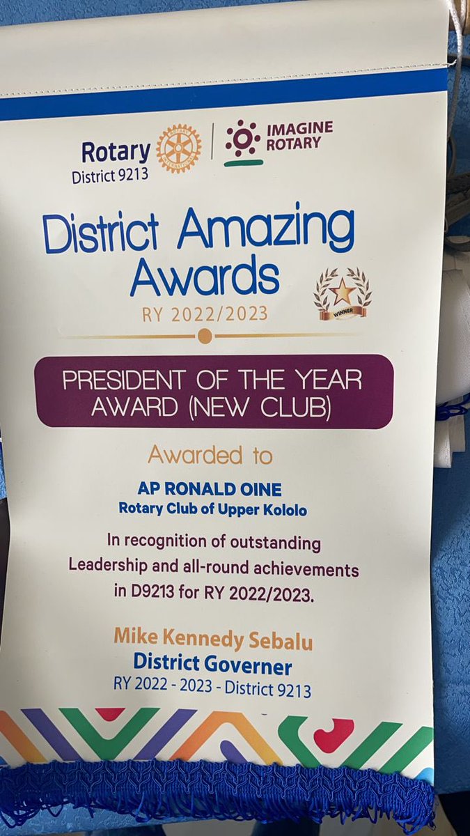 A great year full of great achievements by the Amazing achievers 🤩🤩

Congrats to us and our Charter President Ronald Oine who has stood out as the President of the Year 🎉🥂🌸☘️
#98THDISCON