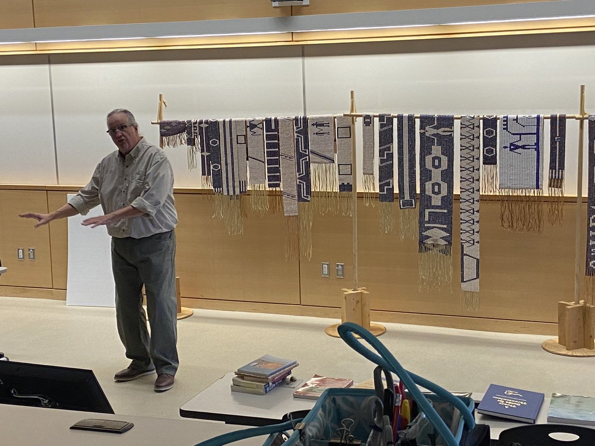 Macbouch's tweet image. incredible information shared at #IKMath2023 about the history of this land through wampum! How many educators @OttCatholicSB are including this in SS+ contemp studies?Let’s collaborate to review programs,learn&amp;amp; incorporate @lisahoweocsb @ErinPelhamDoak @scottsearle @scsanders13