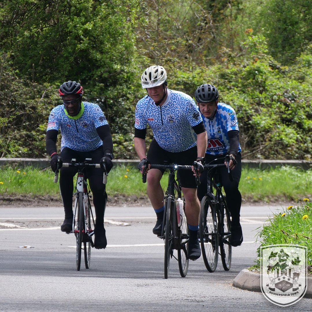 htafc's tweet photo. 📸 Some great moments of the ride captured, check out the gallery for day two and three of the #P4P11 ride ⤵
All 85 cyclists smashed it and information on how you can donate can also be found below.
#htafc | @MillersOilsLtd