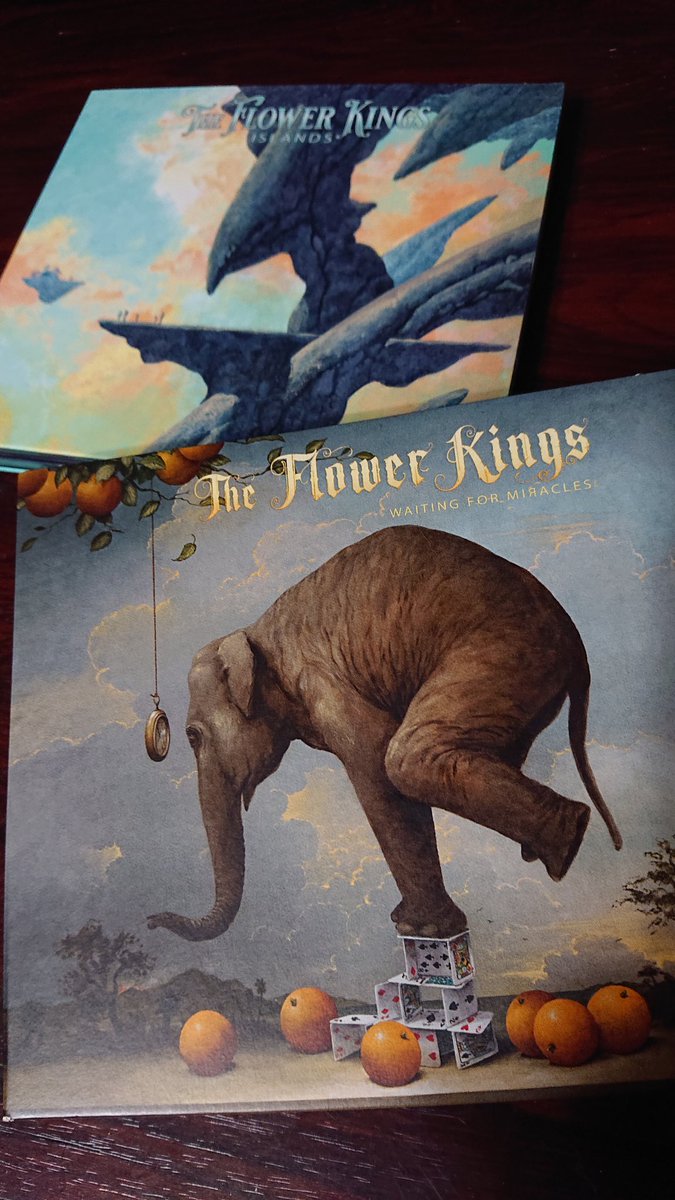 yuzucch's tweet photo. お迎えしてきた🐘
#TheFlowerKings
#WaitingForMiracles
#Islands https://t.co/2bNsSyOdC4