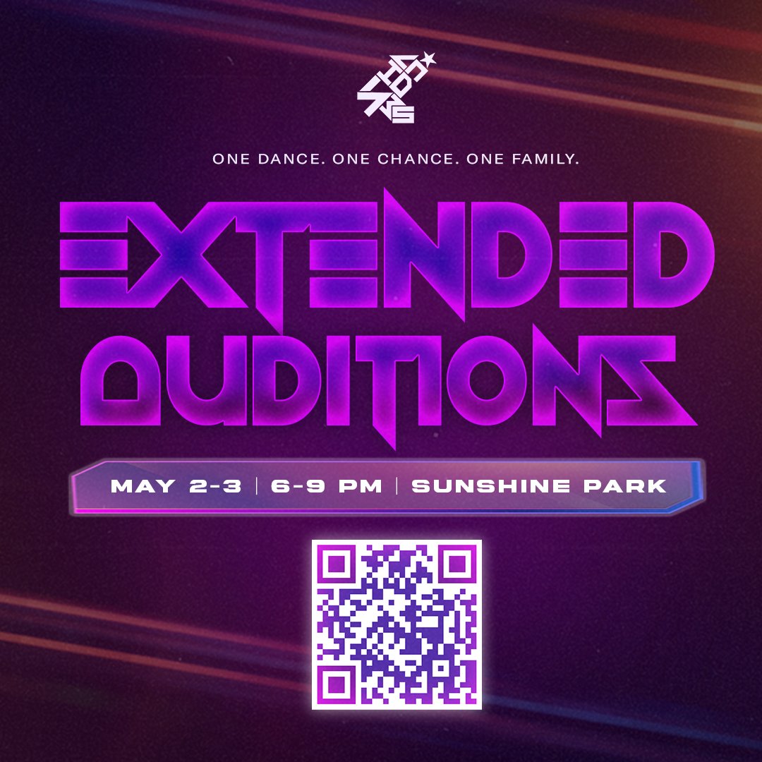 Shadows_DG's tweet photo. EXTENDED AUDITIONS ALERT! 🚨🕺🔥

You heard it right! Shadows is extending its auditions! If you missed your chance to show off your hot dance moves and creative production skills, then this is your chance to shine! 🌟 https://t.co/BvtMDng5Th