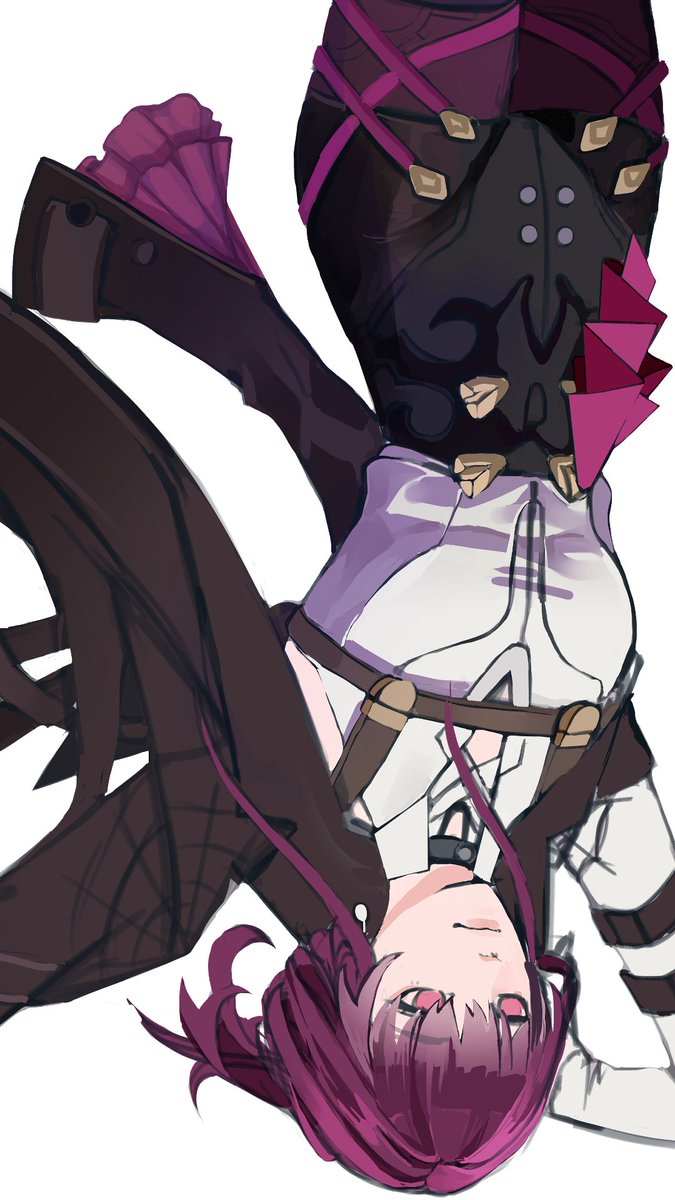 Whempty's tweet photo. Kafka WIP #mihoyo #hoyoverse #honkaistarrail  #kafka #art https://t.co/QCWy6Ybzh8