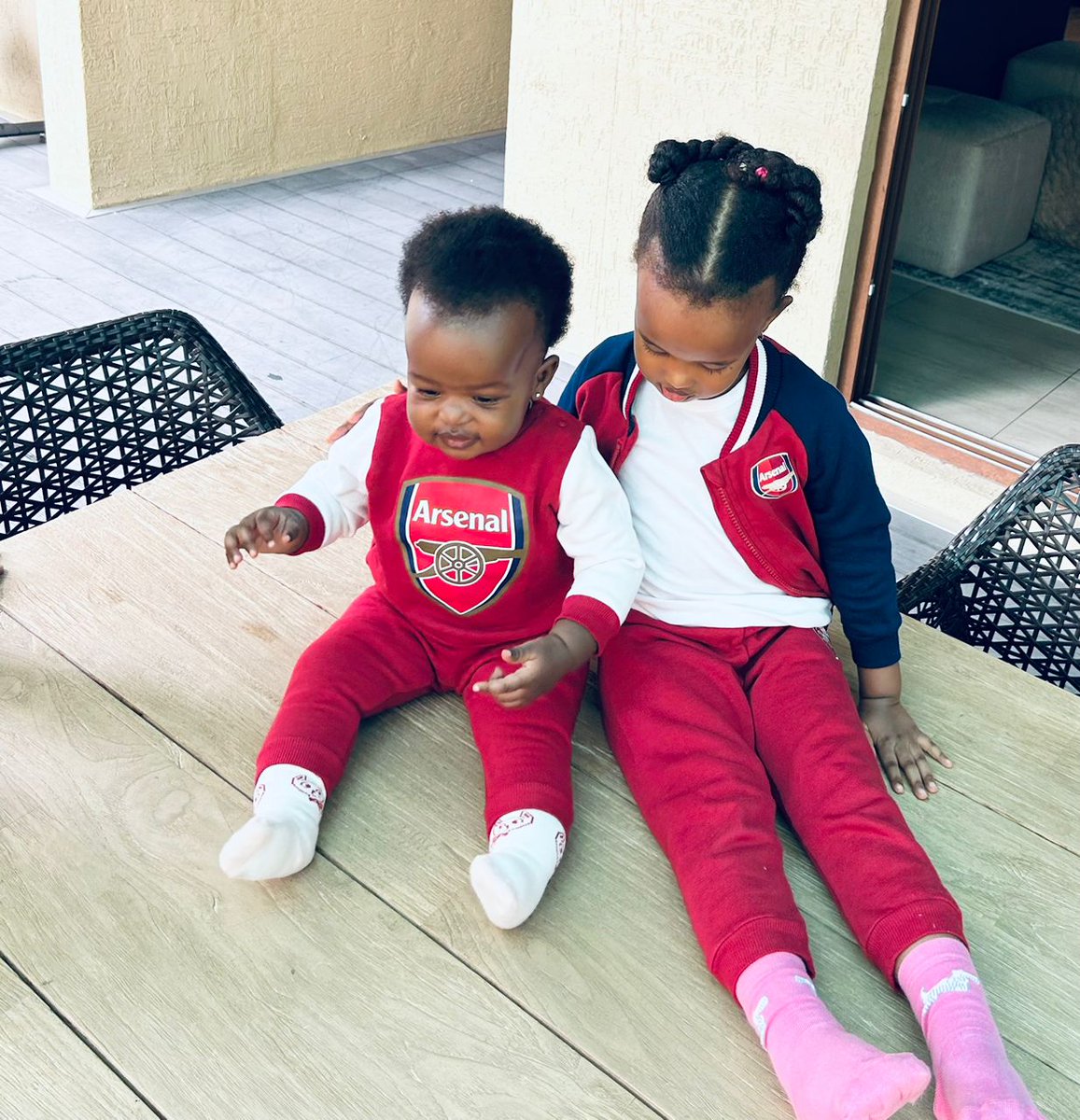 We are #Gunners ...newest &amp; youngest....#FanClub!! 😆🤩😍😍!!!!