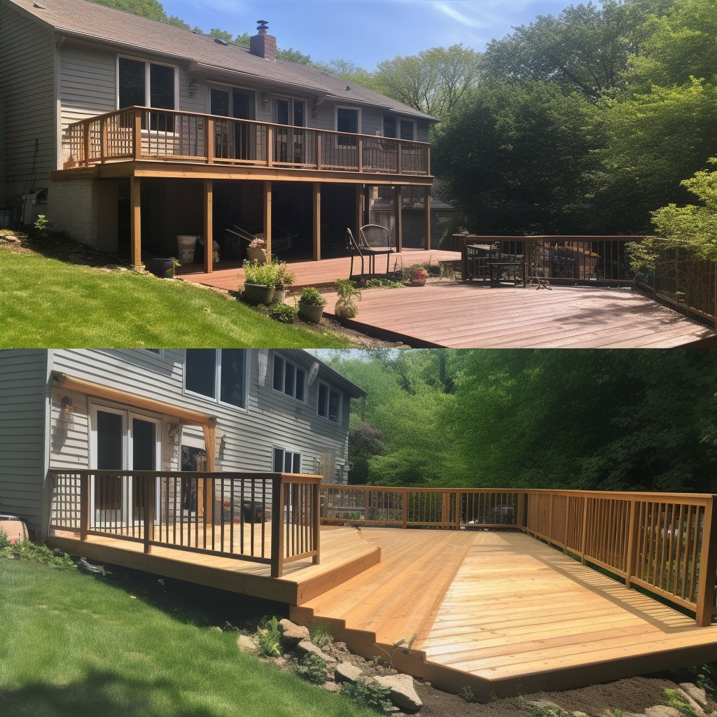 Check out our latest video showcasing some of our impressive deck repair projects! From wonky to wonderful, we've tackled it all. Get inspired for your own deck transformation and give us a call to get started! 🛠️🔨🌞 #deckrepair #transformation #homerepair