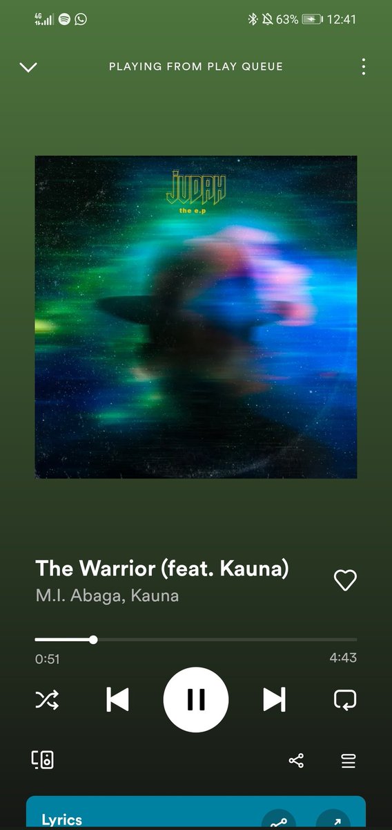 This song saved me, it gave me hope again, gave me strength, gave me a reason to start again and I can never be thankful enough to <a href="/MI_Abaga/">MI Abaga</a> and Kauna for gifting me this therapeutic one ♥