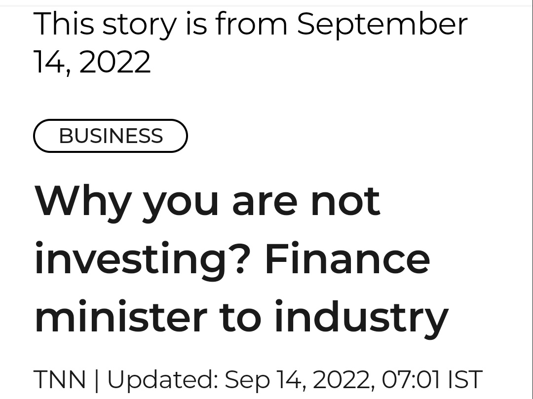 geetv79's tweet image. Private capital expenditure collapsed under Modi, with stagnation of capacity utilization by industries due to lack of demand. 

Lack of demand is because purchasing power of Indians has been reduced, due to high taxes, fallen incomes &amp;amp; high unemployment.

#ModiMadeDisaster