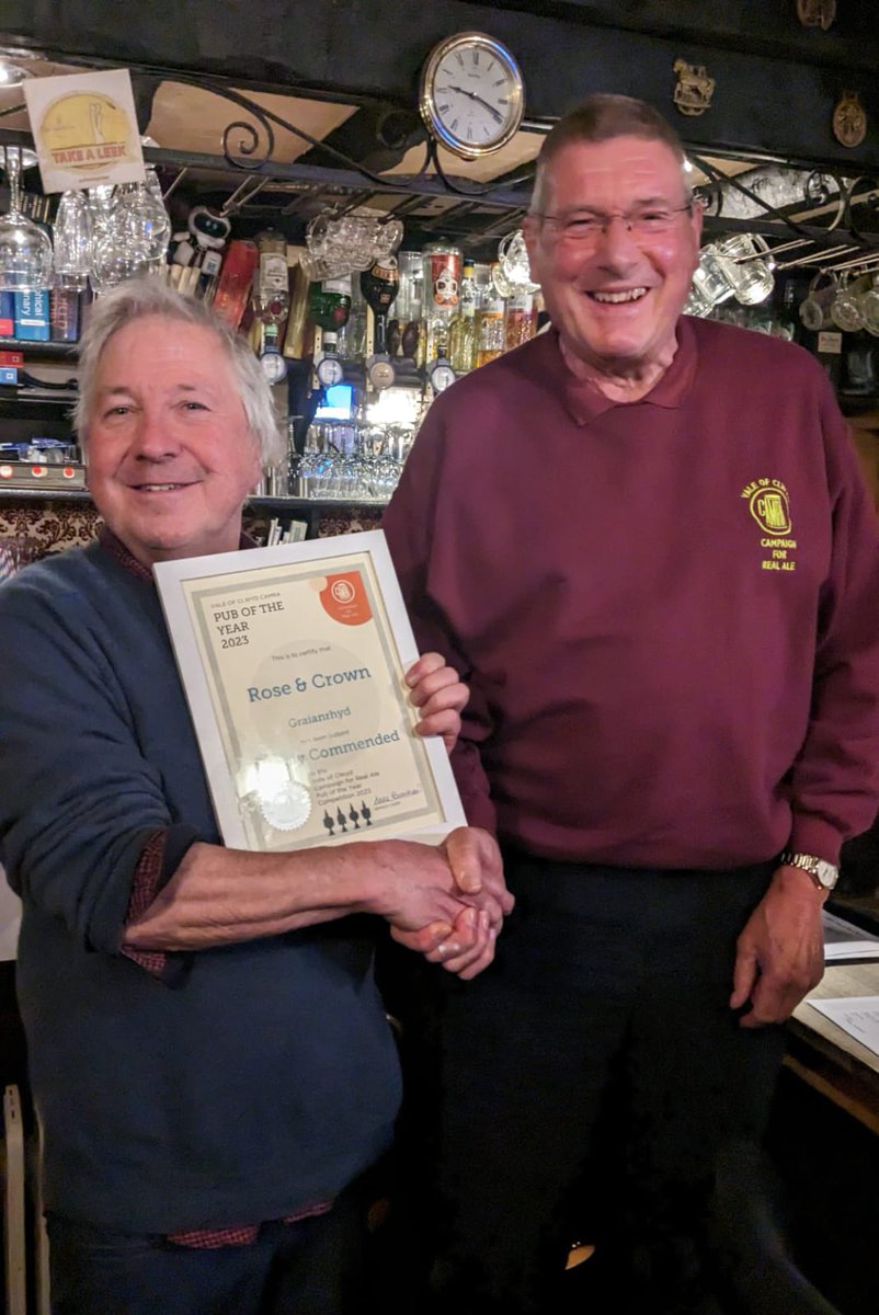 Vale of Clwyd CAMRA tweet media