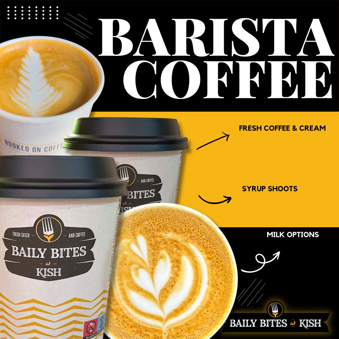 Good coffee, good weekend 😎☕️

Stop by Baily Bites and grab a delicious coffee prepared by our baristas 🥰

We’re open 10am - 5:30pm

#coffee #hookedoncoffe #bailybites #bailyandkish #howthpier #howthcliffwalk #foodtruck #seaside #howthharbour #Dublin #Ireland #barristacoffee