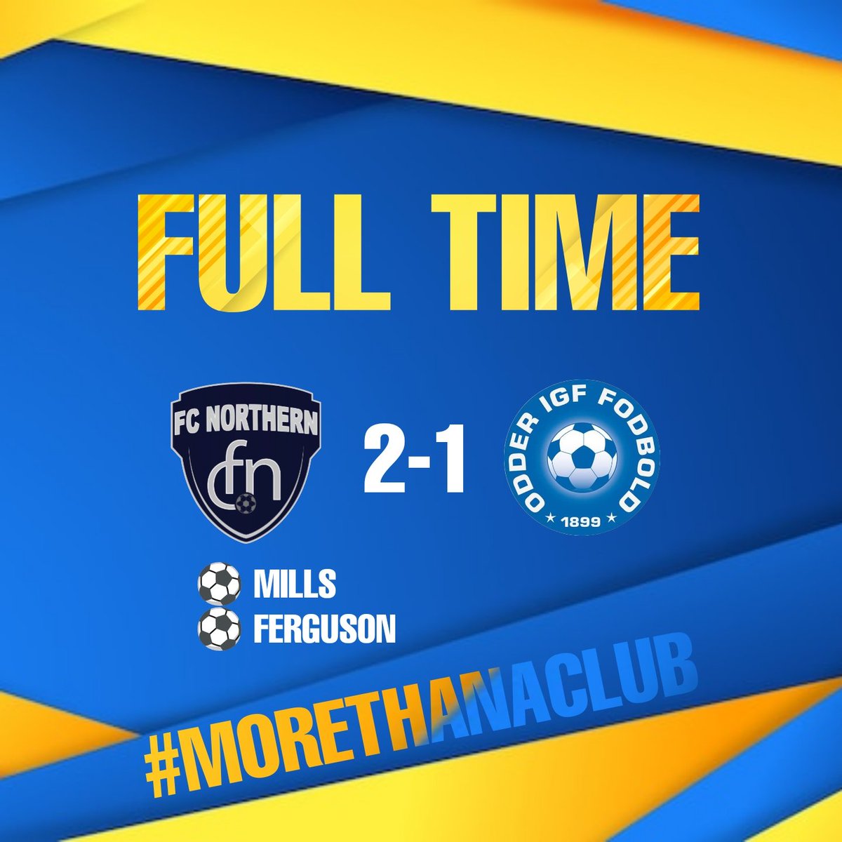 A fantastic morning for the ladies today. Great game against a quality Danish side. Odder IGF Fodbold were quality and the game was close throughout with FCN eventually getting on top.

Well done to the Odder team &amp; staff. We look forward to the rematch on Danish soil. 🤝🇩🇰⚽